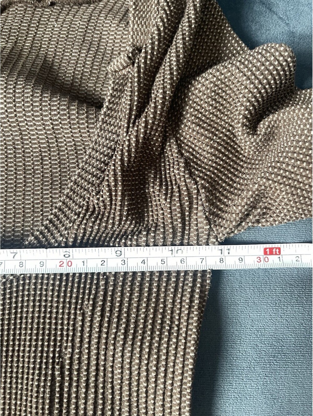 Free People Intimately Seamless Brown Scoop Long Sleeve Top L/XL Stretch Ribbed - Picture 6 of 8